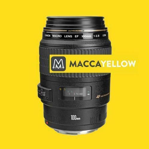 Canon EF 100mm f/2.8 macro USM met garantie, Audio, Tv en Foto, Fotografie | Lenzen en Objectieven, Macrolens, Zo goed als nieuw