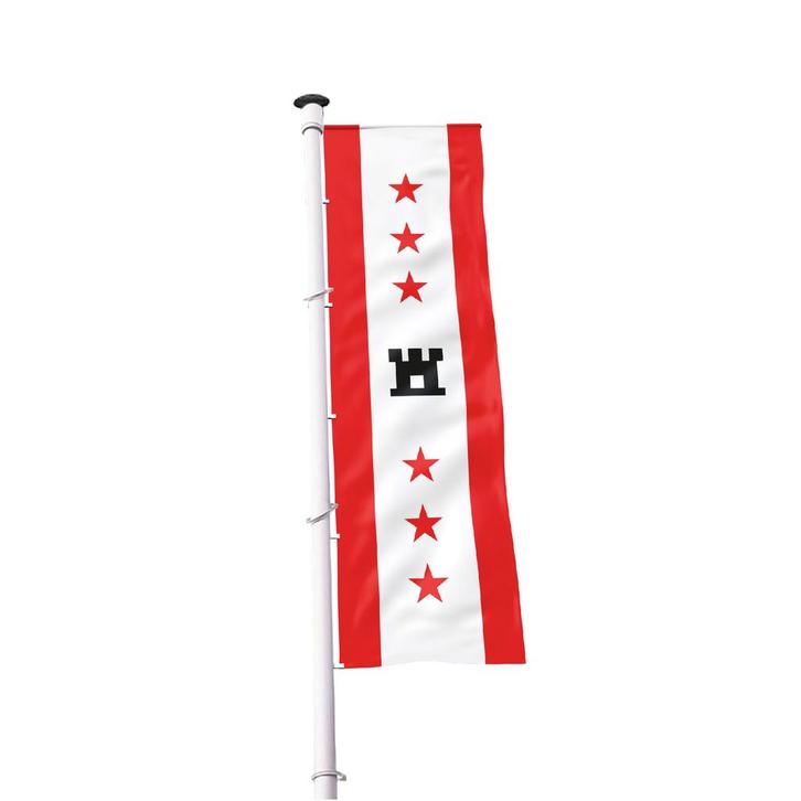 Banier Drenthe 120x350cm (voor baniermast 7 meter), Diversen, Vlaggen en Wimpels, Nieuw
