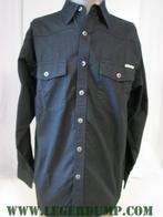 Spijkerblouse kleur zwart Brams Paris (Overhemden, Kleding), Kleding | Heren, Overhemden, Nieuw, Ophalen of Verzenden