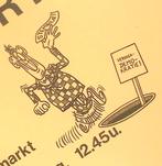 Demonstratie tegen onderwijsbezuiniging op poster (Posters), Verzenden, Nieuw, Overige onderwerpen, Met lijst