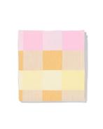 HEMA Theedoek 65x65cm katoen tompouce roze, Verzenden