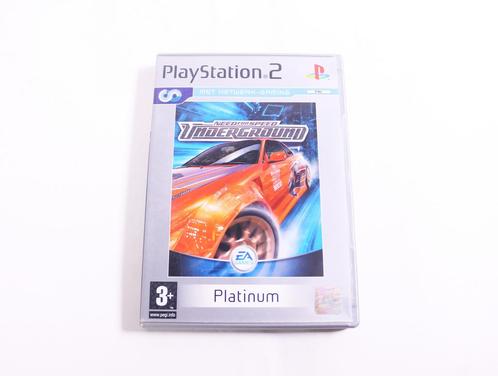 PlayStation 2 - Need for Speed: Underground [Platinum], Spelcomputers en Games, Games | Sony PlayStation 2, Ophalen of Verzenden