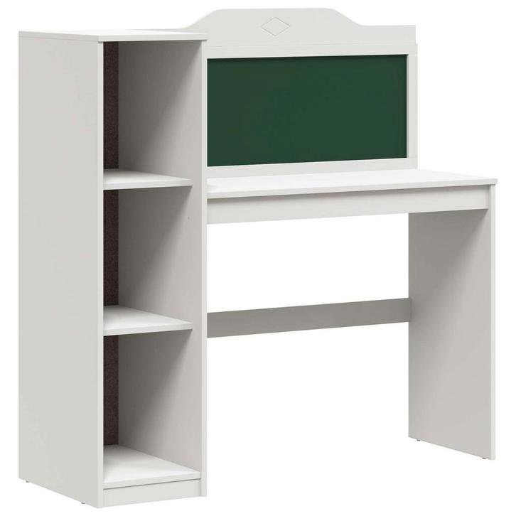 vidaXL Schoolbord bureau ROROS Wit 120 x 45 x 118,5 cm, Huis en Inrichting, Bureaus, Nieuw, Verzenden