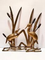 Wanddecoratie - Twee kraanvogels - Duitsland, Antiek en Kunst, Kunst | Designobjecten