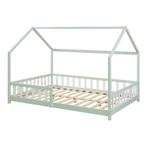 Kinderbed Hesel huisbed met uitvalbeveiliging 140x200 cm min, Kinderen en Baby's, Kinderkamer | Bedden, Verzenden, Nieuw