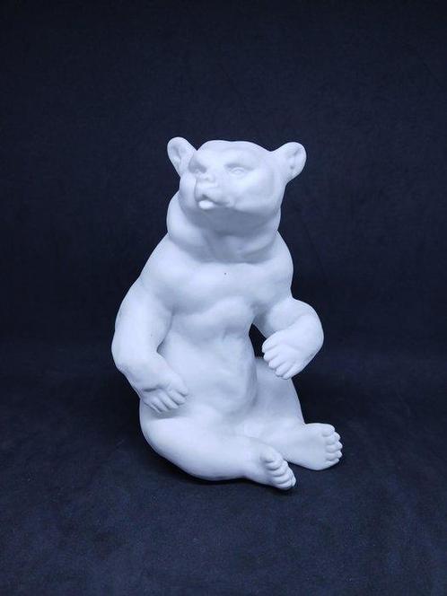 Wallendorf - Beeldje - White Bear - Biscuit porselein, Antiek en Kunst, Antiek | Glas en Kristal