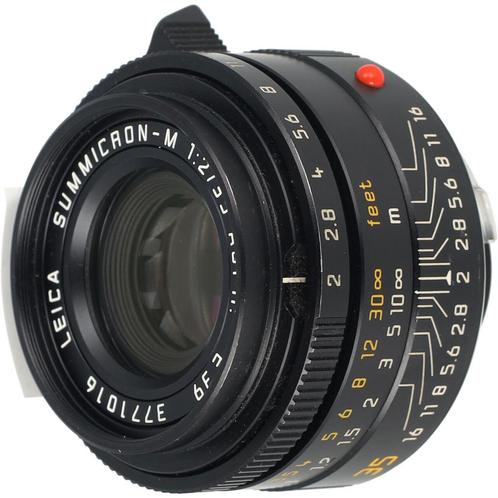 Leica 11879 Summicron-M 35mm F/2 ASPH. zwart | Tweedehands, Audio, Tv en Foto, Fotocamera's Digitaal, Gebruikt, Overige Merken
