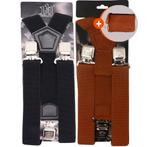 Safekeepers bretels heren - 3 clips -  2 stuks - Bretels - b, Kleding | Heren, Ophalen of Verzenden, Nieuw