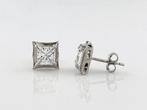 Oorbellen - 14 karaat Witgoud - 2.11ct. tw. Diamant, Sieraden, Tassen en Uiterlijk, Oorbellen, Nieuw