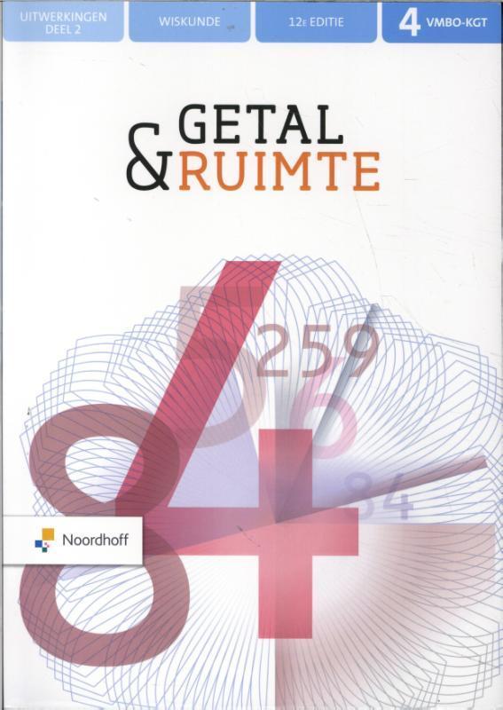 Getal en Ruimte deel 2 4 vmbo kgt wiskunde uit 9789001893330, Boeken, Techniek, Zo goed als nieuw, Verzenden