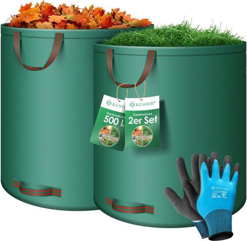KESSER® Tuinafvalzak Tuinzak Set Bladzak incl. Handschoenen, Tuin en Terras, Tuinmeubel-accessoires, Nieuw, Verzenden