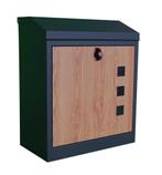 Brievenbus Pakketten 43x24x52 | Antraciet | Laatste Stuks!, Staal, Staande brievenbus, Nieuw, Ophalen of Verzenden