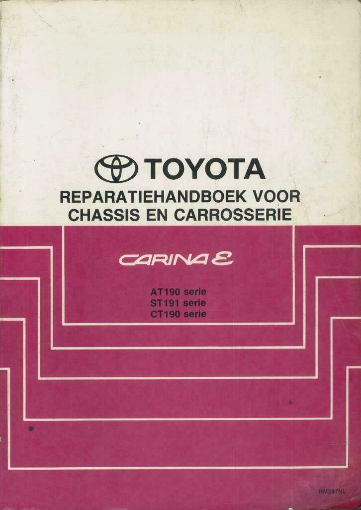 1992 Toyota Carina E AT190 ST191 CT190 Werkplaatshandboek, Auto diversen, Handleidingen en Instructieboekjes, Verzenden