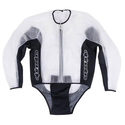 Alpinestars Racing Rain Jacket Transparant Zwart, Motoren, Kleding | Motorkleding, Heren, Nieuw met kaartje, Overige typen, Verzenden