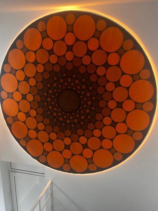 Unknown - Lamp - Design - wol / hout / led - Vintage design, Antiek en Kunst, Antiek | Lampen