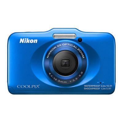 Nikon Coolpix S31 Digitale Waterdichte Compact Camera - Blau, Audio, Tv en Foto, Fotocamera's Digitaal, Zo goed als nieuw, Verzenden