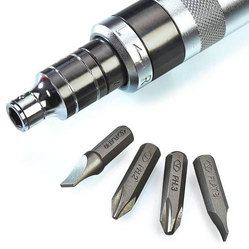 Smoos Slagschroevendraaier met bitset - Smoos, Doe-het-zelf en Verbouw, Gereedschap | Handgereedschap, Nieuw, Ophalen of Verzenden