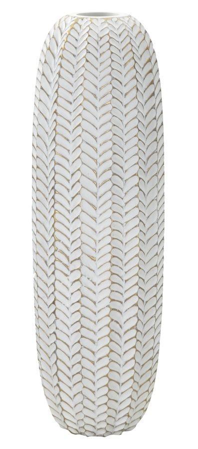 VAAS RESINA BLAD CM Ø 20X67, Huis en Inrichting, Woonaccessoires | Vazen, Ophalen of Verzenden