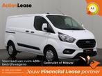 Ford Transit Custom Bestelbus L1 H1 2021 Diesel, Auto's, Zwart, Wit, Nieuw, Dealer onderhouden