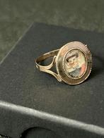 9 kt. - Geel goud - Ring - Religieuze geloofsring, Antiek en Kunst