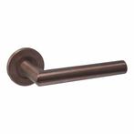 Intersteel deurkruk Q 01 op rozet verdekt ø52x6mm -  PVD, Doe-het-zelf en Verbouw, Hang- en Sluitwerk, Verzenden, Nieuw