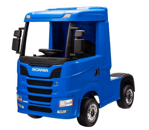 SCANIA 500R series truck blauw, EVA, BT, RC, 4WD, FM, 2x12V, Kinderen en Baby's, Speelgoed | Buiten | Accuvoertuigen, Nieuw, Ophalen of Verzenden