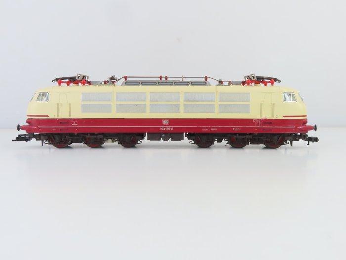 Fleischmann H0 - 4376 - Elektrische locomotief (1) - BR 103,, Hobby en Vrije tijd, Modeltreinen | H0