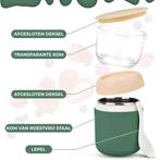 My Green Deal-Lunchbeker to go - 700 ML - Groen - Geschikt v, Huis en Inrichting, Keuken | Tupperware, Verzenden, Nieuw, Groen