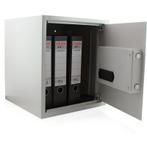 BITUXX - Elektronische Wandkluis - Lichtgrijs - 36x40x36 cm, Huis en Inrichting, Verzenden, Nieuw