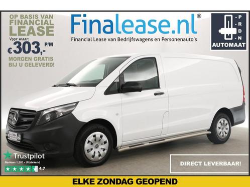 Mercedes-Benz Vito 114 CDI Lang AUT Cruise Airco €303pm, Auto's, Bestelauto's, Lease, Automaat, Diesel, Mercedes-Benz, Wit, Verzenden