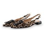 Notre-V slingbacks in maat 36 Panter | 15% korting, Kleding | Dames, Schoenen, Notre-V, Overige kleuren, Verzenden, Zo goed als nieuw