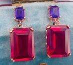 Zonder Minimumprijs - Oorbellen - 9 kt. Roségoud, Zilver, Nieuw