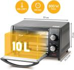 TZS First Austria Mini oven 10L - vrijstaande oven - 800W -, Verzenden, Zo goed als nieuw
