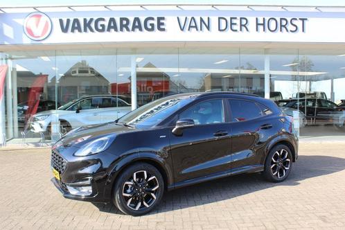 Zakelijke Lease |  Ford Puma 1.0-125 pk EcoBoost Mild Hybrid, Auto's, Ford, Dealer onderhouden, Lease, Zwart, Automaat, SUV of Terreinwagen