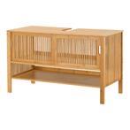 [en.casa] Bamboe wastafelonderkast Hvaler 60x100x45 cm houtk, Verzenden, Nieuw