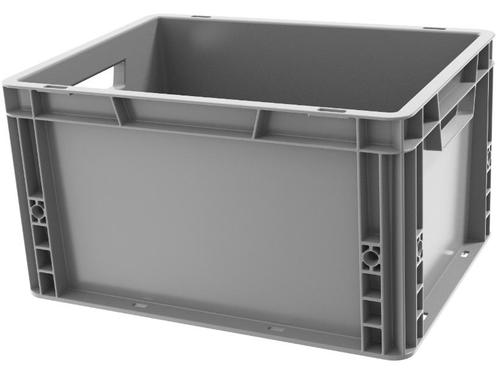 Kunststof Bak Euronorm, 400x300x280 mm grijs, Nieuw, Zakelijke goederen, Kantoor en Winkelinrichting | Magazijn, Stelling en Opslag