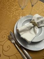 Luxueus Venetiaans San Leucio goud ramages damast tafelkleed
