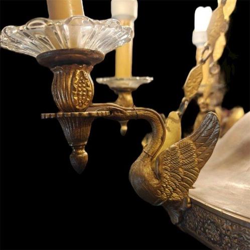 Plafondlamp - Brons, Antiek en Kunst, Antiek | Overige Antiek
