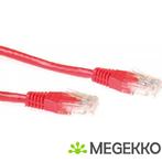 ACT Rode 10 meter U/UTP CAT6A patchkabels met RJ45, Verzenden, Nieuw