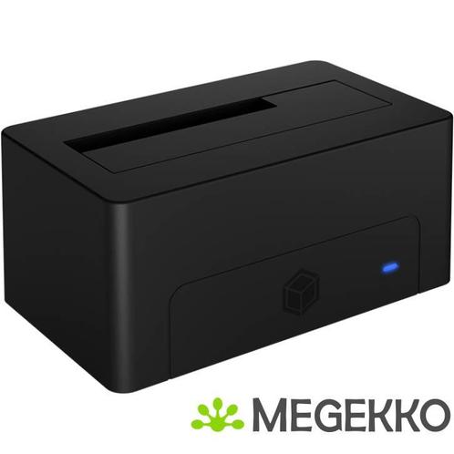 ICY BOX IB-1121-U3 USB 3.2 Gen 1 (3.1 Gen 1) Type-A Zwart, Computers en Software, Harde schijven, Nieuw, Verzenden