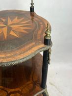 Étagère - Hout, Koper - victoriaanse etage tafel