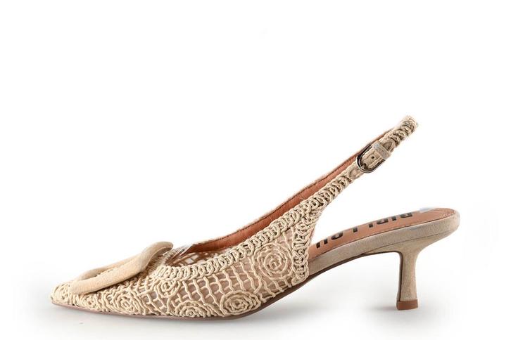 Bibi Lou Slingbacks in maat 38 Beige, Kleding | Dames, Schoenen, Beige, Zo goed als nieuw, Verzenden