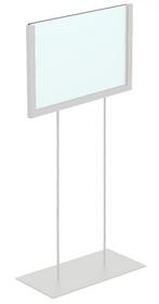 Display hoog A5 wit liggend ST0041
