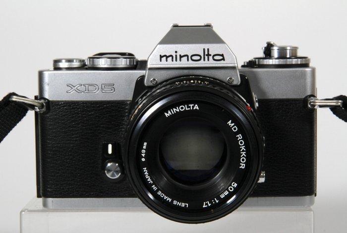 Minolta XD 5 + MD Rokkor 1,7/50mm + manual | Analoge camera, Audio, Tv en Foto, Fotocamera's Analoog