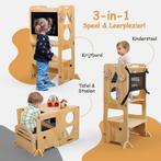 Olvy Kids - 3-in-1 Leertoren - Keukenhulp - Learning Tower -, Kinderen en Baby's, Overige Kinderen en Baby's, Verzenden, Nieuw
