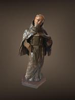 sculptuur, Antonius van Padua / 17e eeuw - 32 cm - Hout, Antiek en Kunst