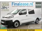 Citroën Jumpy 2.0 BlueHDI L3H1 Marge DC 5 Pers Airco €371pm, Citroën, Nieuw, Zilver of Grijs, Lease