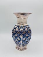 Rosenthal - Vaas - Porselein, Zilver - art deco vaas