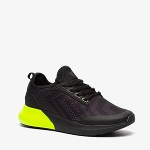 Osaga jongens sneakers zwart met neon geel maat 39 Schoenen