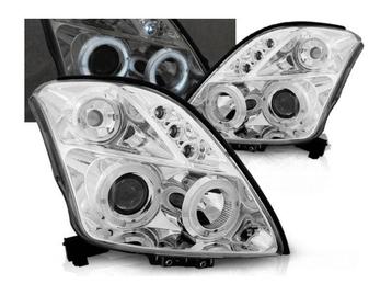 Koplamp Angel Eyes Chrome geschikt voor Suzuki Swift beschikbaar voor biedingen